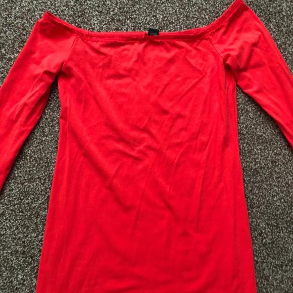 Women’s Off the Shoulder Lace Trim Mini Bodycon Dress - Picture 2 of 4